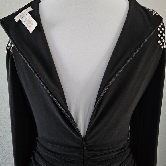 Cache Bodycon Dress Black Size 6 (NWOT) - Picture 5 of 13